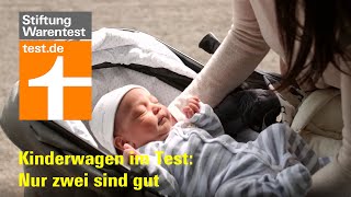 Kinderwagen Test 2020 Was KombiKinderwagen leisten müssen Stiftung Warentest [upl. by Bonine]