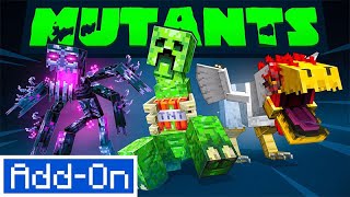 Minecraft MUTANTS AddOn  How Many Bosses Can I Kill [upl. by Fagan]