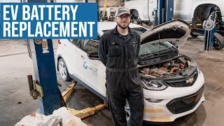 EV BATTERY REPLACEMENT  Is It Really That Easy [upl. by Eardnoed]