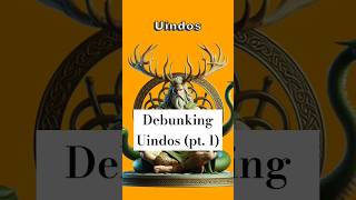 no there is no Irish version of the horned god Cernunnos named quotUindosquot mythology paganism [upl. by Masry]