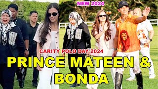 PRINCE MATEEN amp BONDA  CARITY POLO DAY 2024 [upl. by Catlee712]