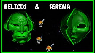 ALIEN X  BELICUS and SERENA in OMNI X Roblox  100 Win Rate   Ben10 Omini X [upl. by Nylanej]