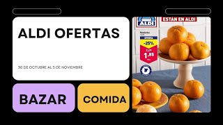 🛒 BAZAR ALDI CATÁLOGO 3010 FOLLETO ALDI NUEVAS OFERTAS HASTA EL 5 DE NOVIEMBRE [upl. by Cinderella]