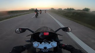 Aprilia Rs4 125 Top Speed  German Autobahn [upl. by Vacuva]