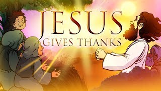 Thanksgiving Bible Story Being Thankful to God  Matthew 11  ShareFaithKidscom [upl. by Jos]