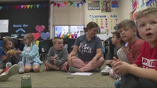 Oskaloosa Elementary teacher awarded Golden Apple [upl. by Atnahsal]