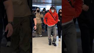 Stray Kids show street style at JFK airport straykids 3racha BANGCHAN CHANGBIN HAN skz [upl. by Goldwin]