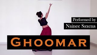 Padmavati Ghoomar Dance Performed by Nainee Saxena [upl. by Atauqal]