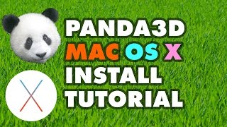 Install Panda3D on macOS  Python 3D Game Engine Tutorial [upl. by Odille]