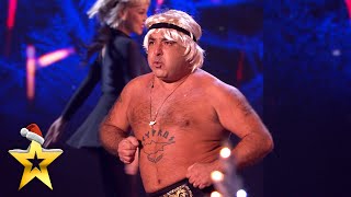 FIRST LOOK Stavros Flatley join forces with TWO Judges  BGT Xmas [upl. by Sekoorb668]