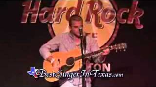 Best Singer in Texas Hard Rock Cafe Coleton BlackOriginalSong LIVE [upl. by Lirbij]