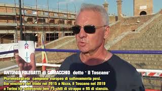 PUGILISTICA COMACCHIESEANTONIO FOLEGATTI SUL RING DI COMACCHIO [upl. by Abagail125]