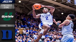 USCUpstate vs Duke Condensed Game  202223 ACC Men’s Basketball [upl. by Magavern]