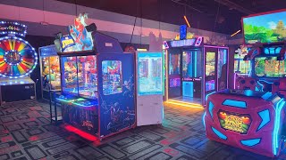 LIVE at the Arcade COIN pushers claw machines prize games pinball live chat [upl. by Dacy467]