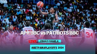 HT 🔴LIVE FINALS GAME 4  APR BBC vs PATRIOTS BBC  betPawaPlayoffs 2024 [upl. by Atiugal]