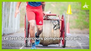 LE TEST DU PARCOURS POMPIERS DE PARIS [upl. by Atinev]