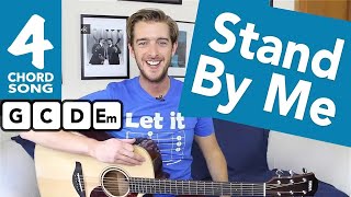 Stand By Me Guitar Tutorial  Easy Guitar Songs for Beginners  How To Play Guitar Songs [upl. by Conroy]