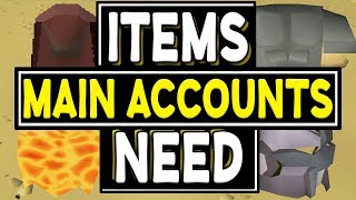 These Items Make You A Main Account OSRS [upl. by Marl260]