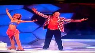 todd carty stumble off stage  dancing on ice [upl. by Shushan]