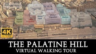 Palatine Hill Walking Tour in 4K [upl. by Lledra187]