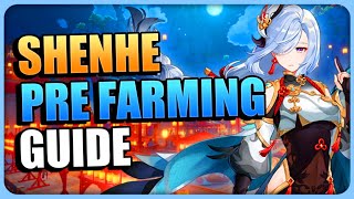 SHENHES ASCENSION MATERIALS AND FARMING GUIDE  Genshin Impact 24 [upl. by Imefulo762]