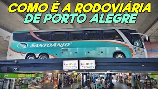 Como é a RODOVIÁRIA de PORTO ALEGRE GUICHÊS DESTINOS E MUITO MAIS [upl. by Oeht]