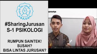 Sharing Jurusan   Jurusan Psikologi UNS Susah Bisa lintas jurusan [upl. by Enelyw]