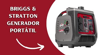 Briggs amp Stratton Generador Portátil Inverter PowerSmart Series P2400 2400 Watt1800 Watt [upl. by Leonard]