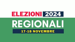 Elezioni Regionali 2024  Quando e come si vota [upl. by Adiell844]