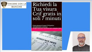 Centrale Rischi Crif Come ottenere il report Crif Gratis [upl. by Wayolle]