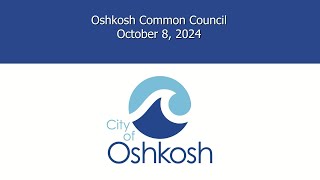 Oshkosh Common Council 10824 [upl. by Laumas]