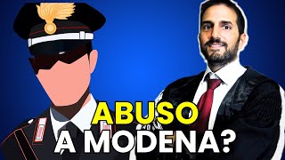 Carabinieri Modena si tratta di un abuso o è tutto legittimo  Avv Giuseppe Di Palo [upl. by Aihsemak]