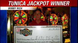 Tunica MegaJackpot Winner [upl. by Aketahs]