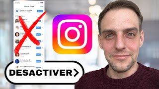 Comment Désactiver Les Suggestions In Instagram  Facile 2023 [upl. by Neelyhtak539]