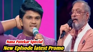 Indian idol season 15 Nana Patekar special episode  Indian idol 2024 today episode [upl. by Hessney]