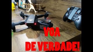 Esse eu garanto Drone Visuo XS809HW  Tianqu xs809w WIFI FPV [upl. by Akimat]