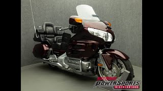 2006 HONDA GL1800 GOLDWING 1800  National Powersports Distributors [upl. by Agnola]