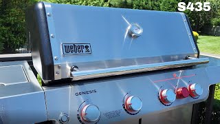 Weber Grill s435 Assembly Review [upl. by Annauqahs]