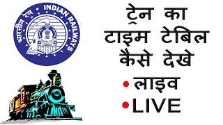 How To Know National Train Enquiry System System  NTES  In Hindi  Train Time Ki Jankari [upl. by Erlina]