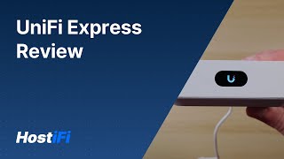 UniFi Express Review  It works with HostiFi [upl. by Arvie298]