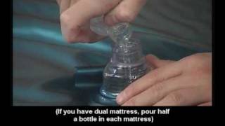 AQUASTAR HOW TO CONDITION YOUR WATERBED [upl. by Ulrike765]