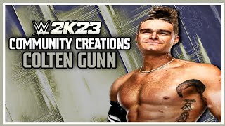 WWE 2K23  Colten Gunn Signatures and Finishers [upl. by Sim]