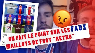 ⚠ On fait le point sur les FAUXFAKE maillots vintage du PSG⚠ [upl. by Eked81]