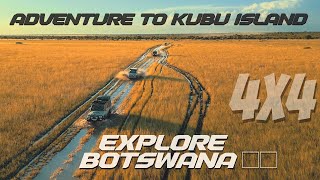 Overlanding Africa Botswana  EP 1  A wet Khama Rhino and Kubu Island Adventure [upl. by Lawley]