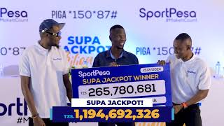 Jackpot Winner Press Conference  Mr Tarimba Abbas [upl. by Pennie786]