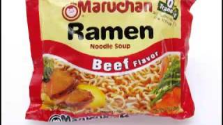 No3970 Maruchan Ramen USA Beef Flavor [upl. by Elbart939]