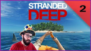 STRANDED DEEP 2 MÁXIMA DIFICULTAD  HAY QUE IRSE  Gameplay Español [upl. by Ayiak]