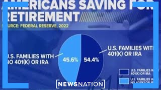 American retirement crisis looming  NewsNation Now [upl. by Lizette]