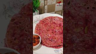 beetrootparatharecipecookinghadeesshortsvideotrendingislamicshortsytshortsRedchillifoods [upl. by Idalia925]