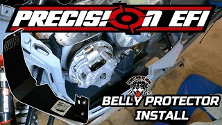 PRECISION EFI BELLY PROTECTOR INSTALL THUNDERCAT  SIDEWINDER [upl. by Higginbotham292]